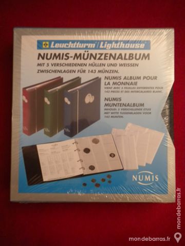 ALBUM   Numis   pour collection Pi�ces de Monnaies 19 Dammarie-les-Lys (77)