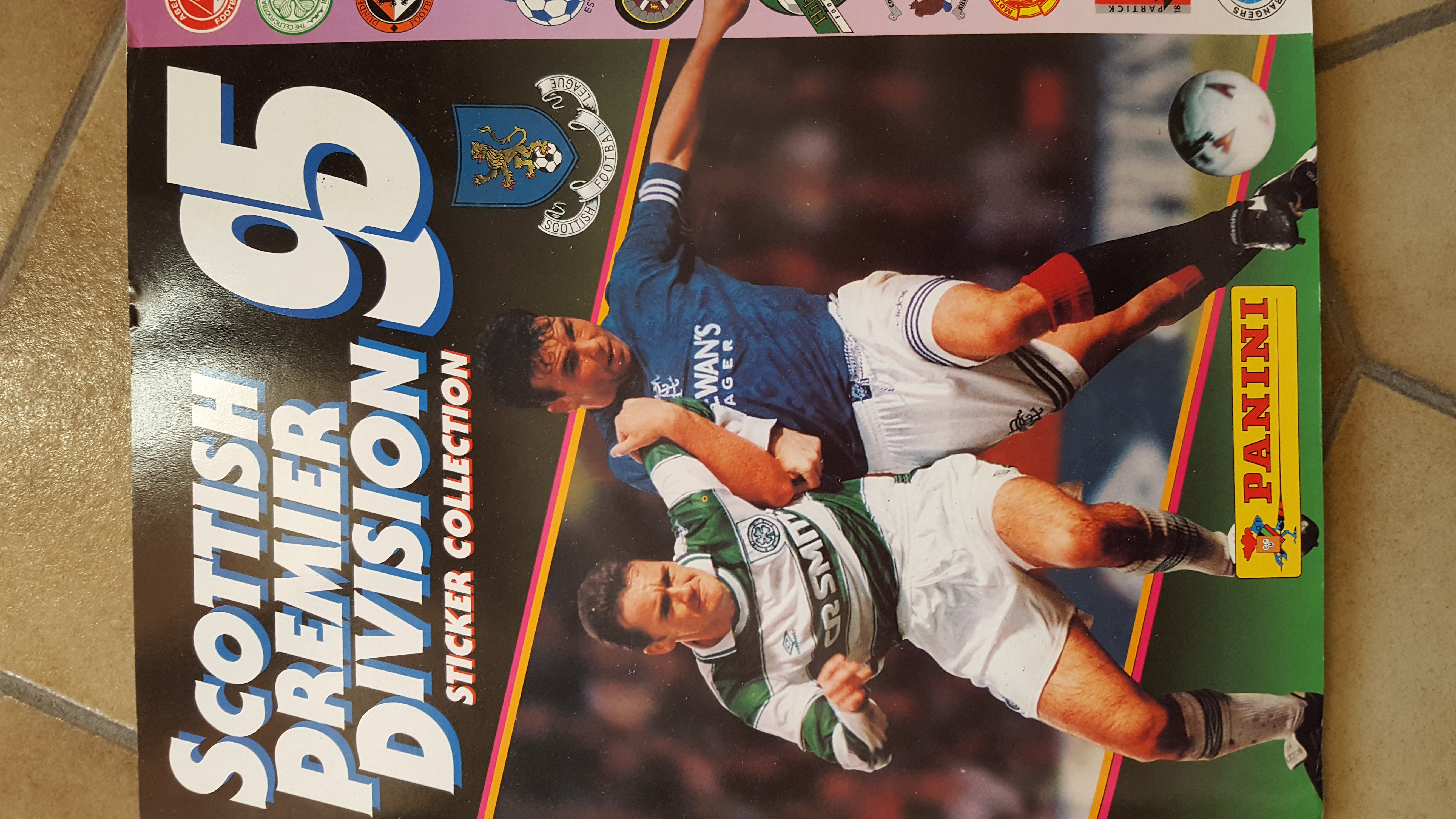 album panini foot ecosse 1995 70 Crest (26)