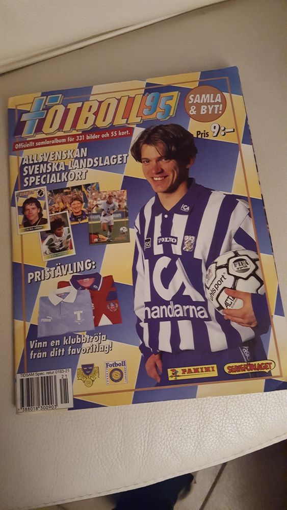 album panini foot su�de 1995 70 Crest (26)