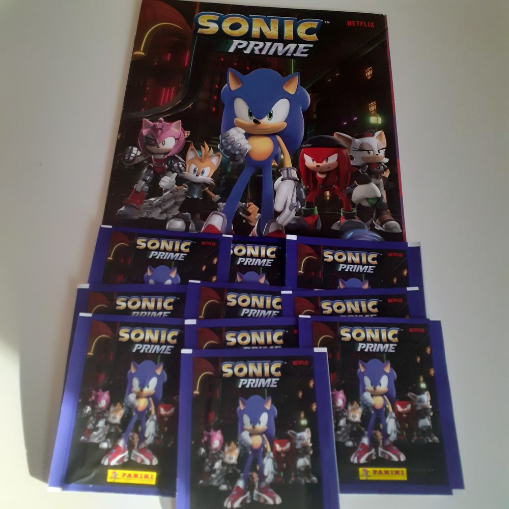 Album Panini  Sonic Prime + 10 pochettes 5 Bo�n (42)