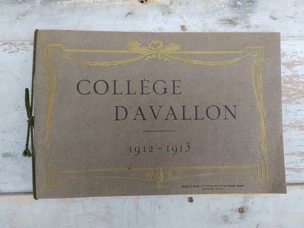 Album Photographies Coll�ge Avallon 1912-1913 Yonne 0 Loches (37)