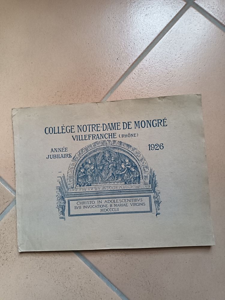 Album de 18 photos de 1926 coll�ge Notre-Dame de Mongr� 20 Chaspinhac (43)