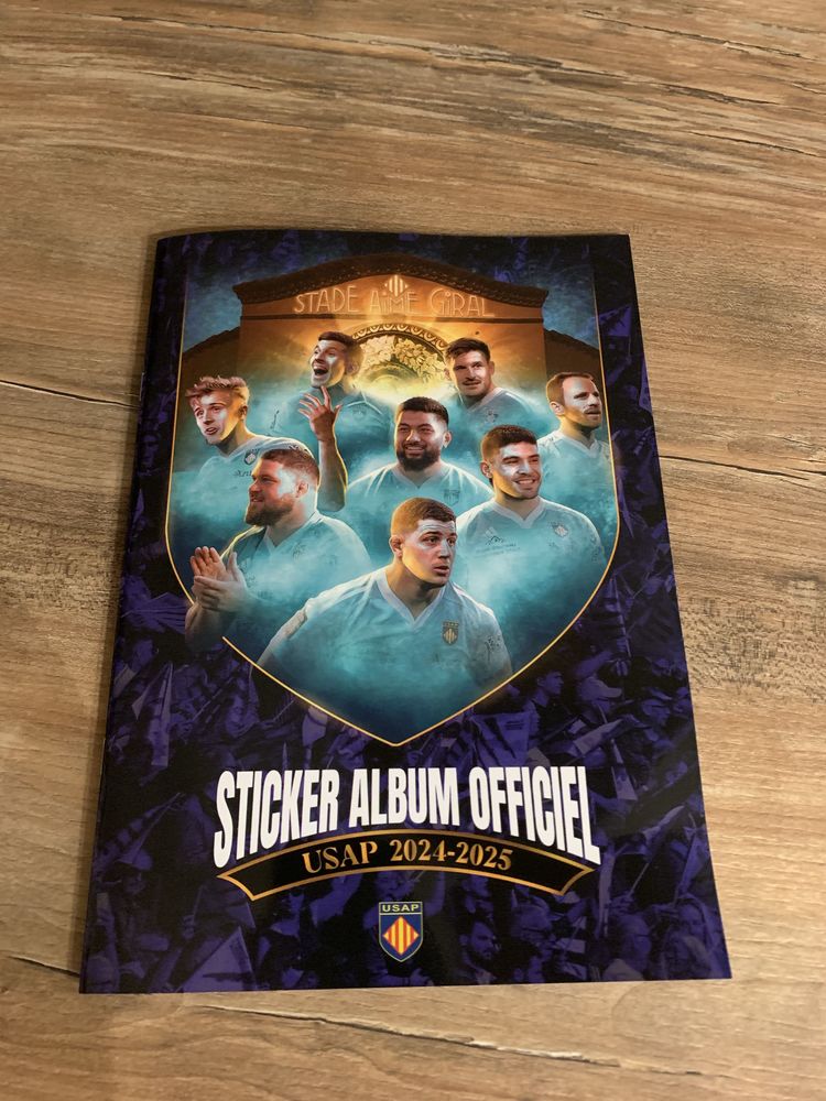 Album sticker  \'\'  Usap 2024 / 2025  \'\' 5 Saleilles (66)