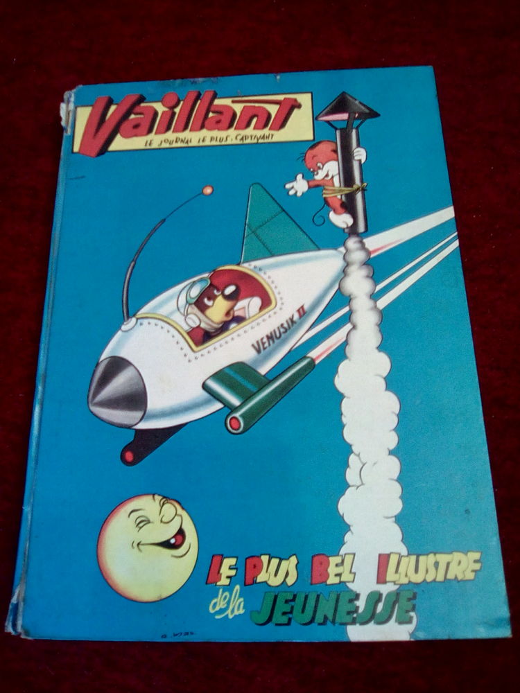 UN ALBUM * VAILLANT * reli� des n� 824 � 836 de 1961 9 Gannat (03)
