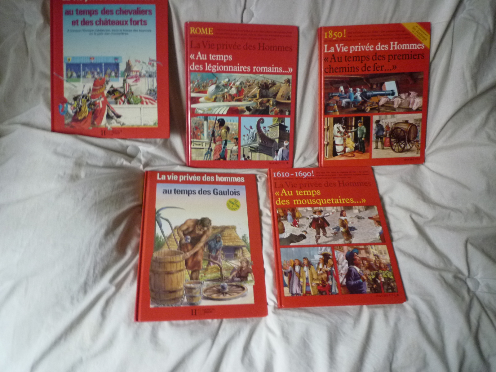 5 albums La vie priv�e des hommes 5 Eaubonne (95)