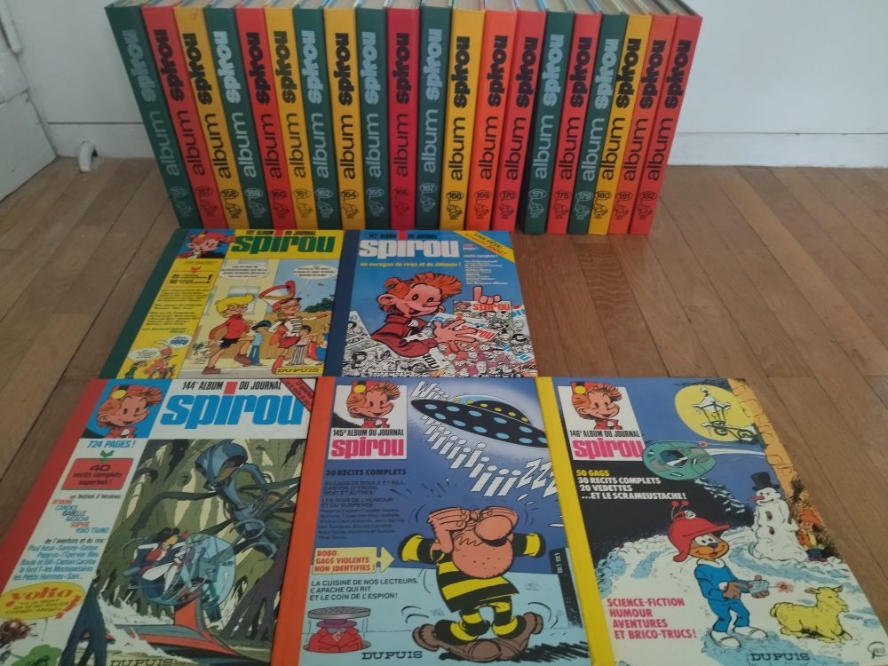 Lot Albums Spirou 8 Ch�teauroux (36)