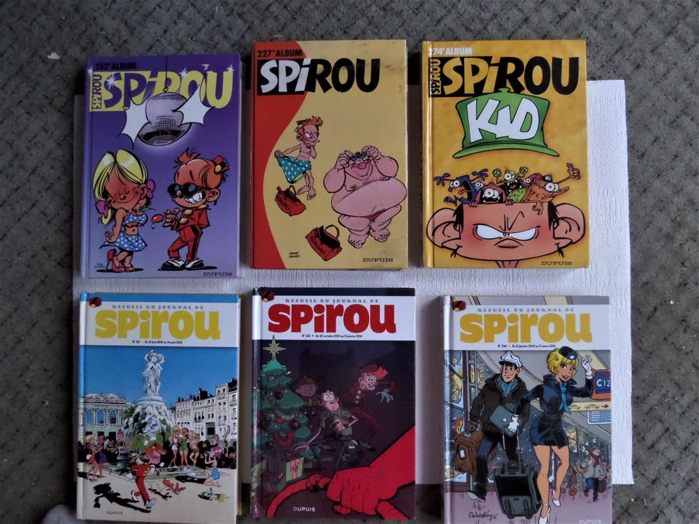 albums de spiroux cartonnés 10 Lyon 8 (69)