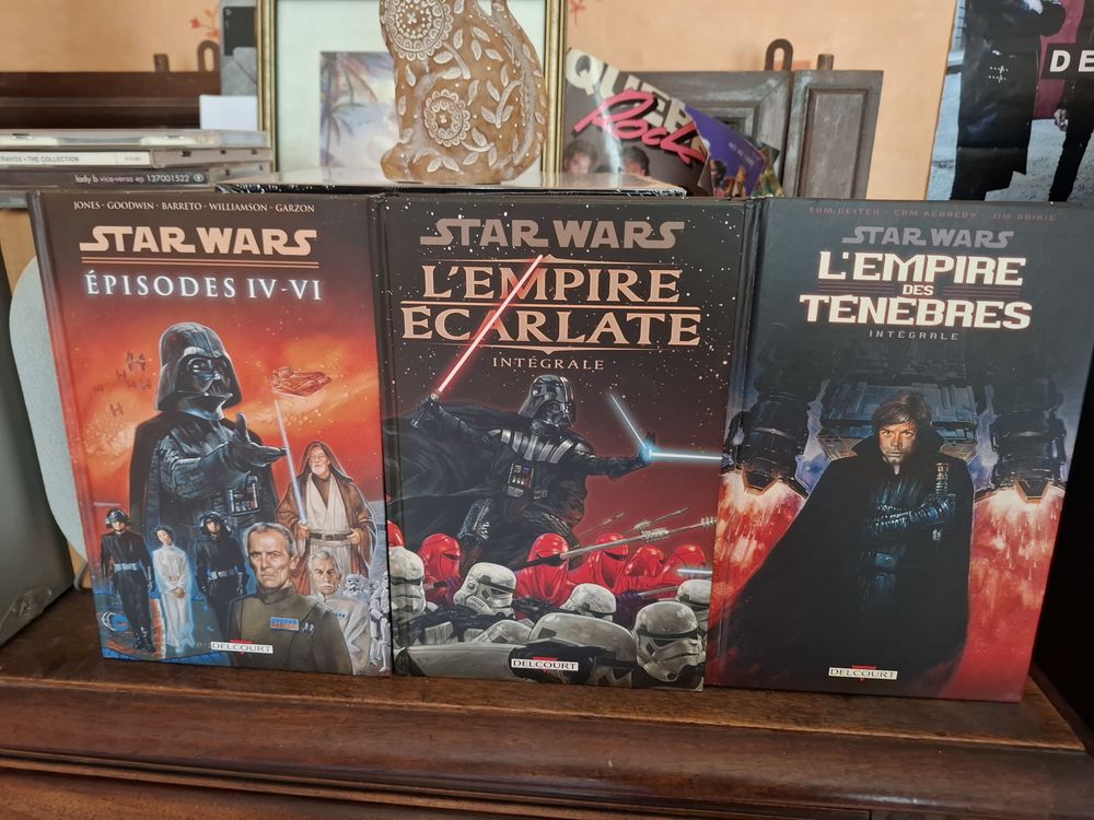 Lot de 3 albums star wars 40 Mondeville (14)