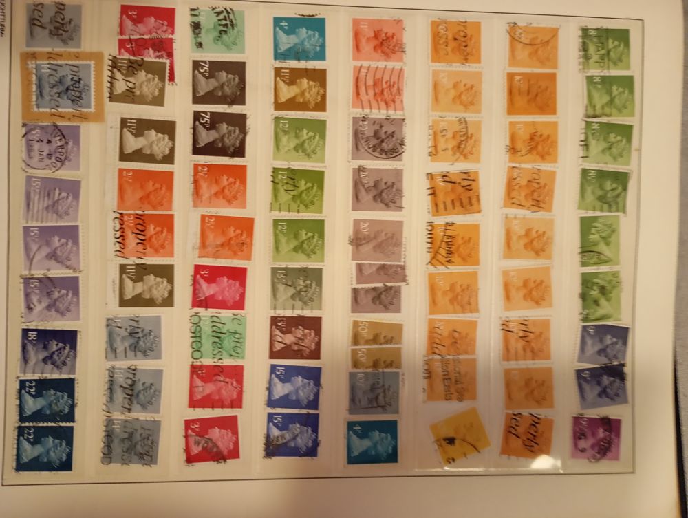 albums de timbres Grande Bretagne 0 Laneuveville-devant-Bayon (54)