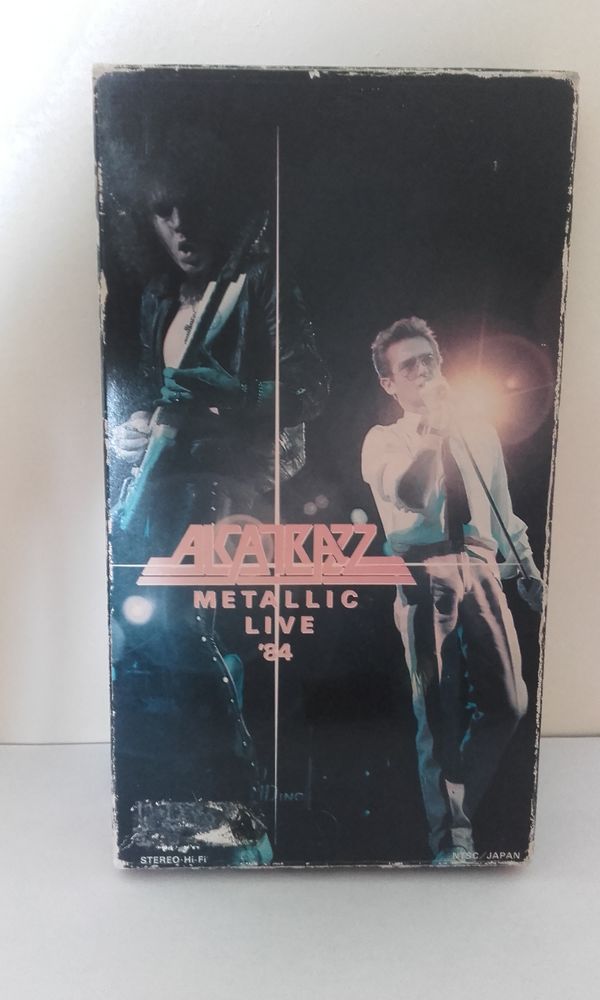 Alcatrazz : Metallic Live '84 (Japan VHS Video) 20 Angers (49)