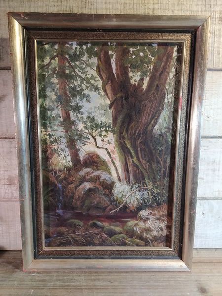 Alcide BARITEAU (1862-1943) Tableau Paysage Alg�rie Oriental 800 Loches (37)