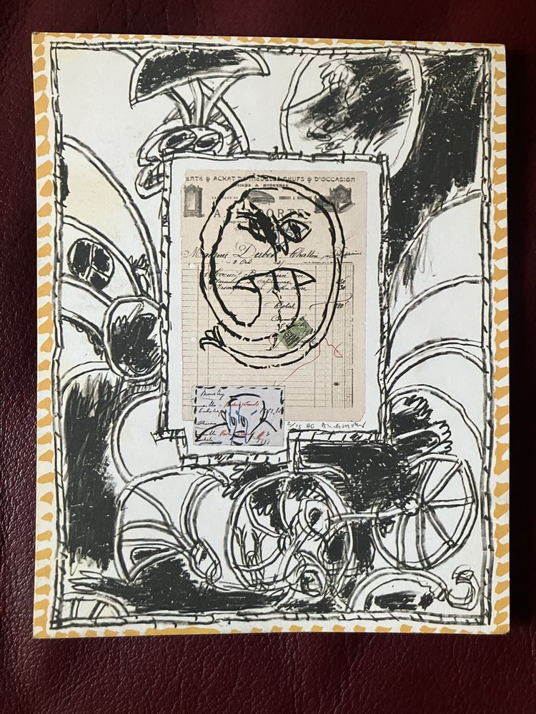 P.Alechinsky carte postale 300 Lannemezan (65)