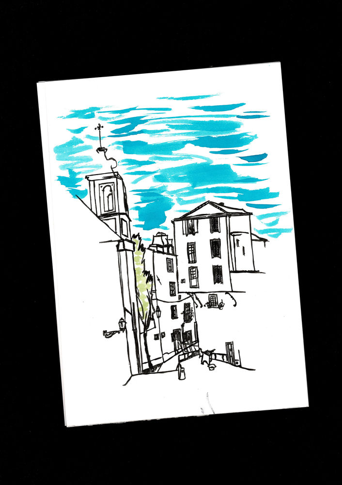 Rua Alfama: A4 Peinture Contemporain D�corative 2022 7 Portugal