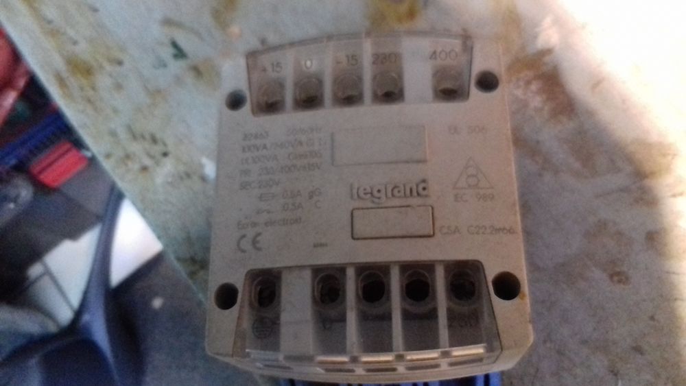 alimentation  transfo 70 Saint-Quentin (02)