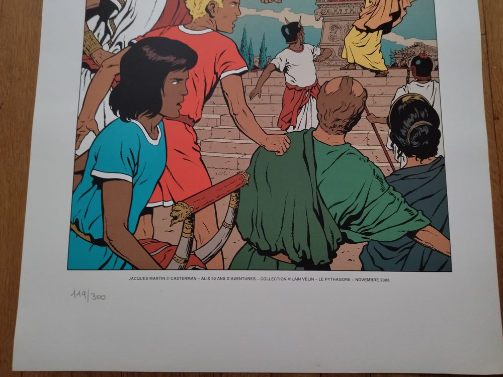 Alix 60 ans d'aventures. Exemplaire num�rot� 70 Ch�teauroux (36)