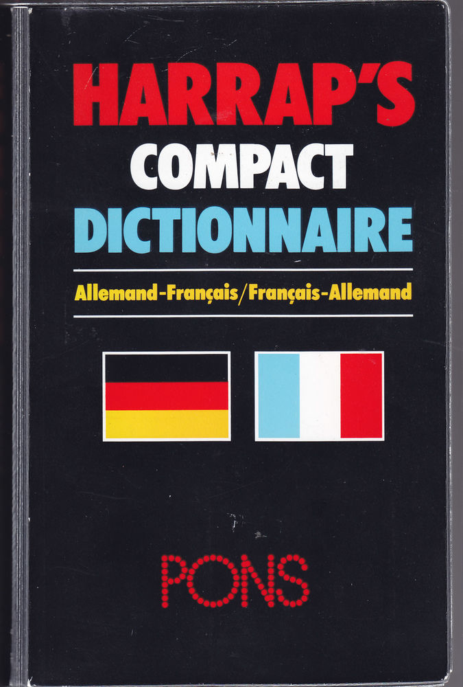 572  Allemand / Fran�ais  ou Fran�ais Allemand  4 livres 0 Lunel (34)