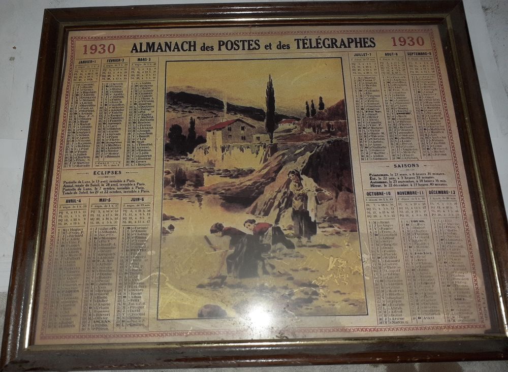 almanach 1930 30 Rosny-sous-Bois (93)