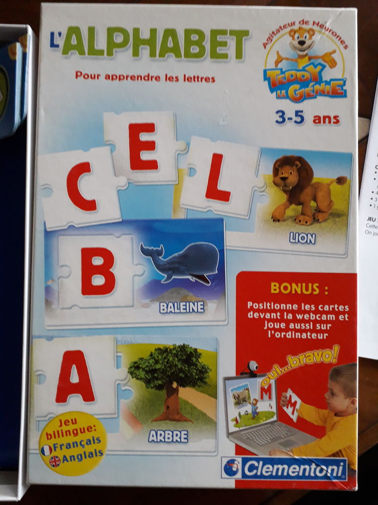 Jeu L'Alphabet Clementoni 5 Saint-Nazaire (44)