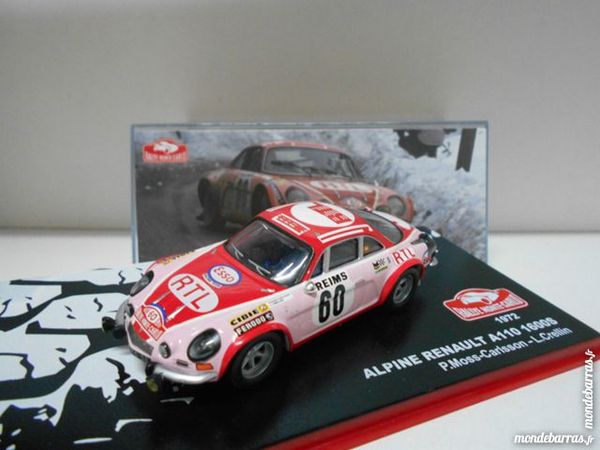 Alpine A110 Monte Carlo 1972 Moss 1/43 Neuf boite 28 Gu�nes (62)