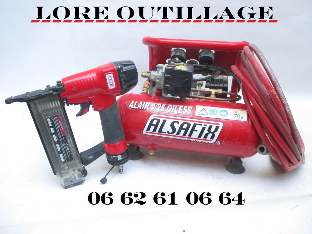 ALSAFIX - Compresseur + cloueur 440 Cagnes-sur-Mer (06)