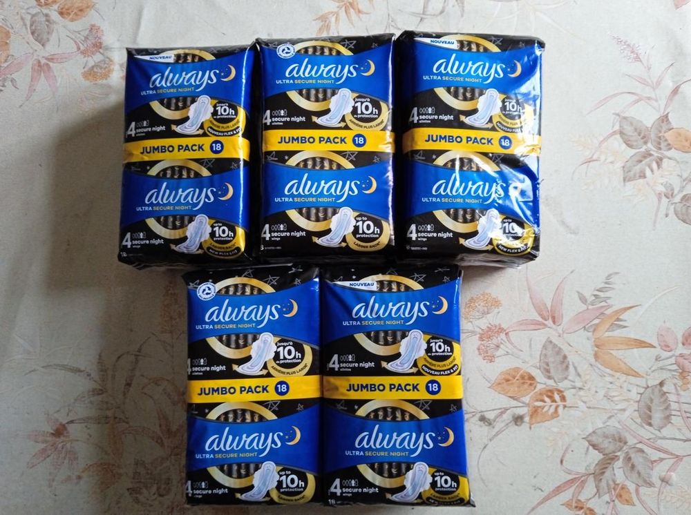 Always Ultra T4 secure night, protection hygi�nique NEUF 11 Aubin (12)