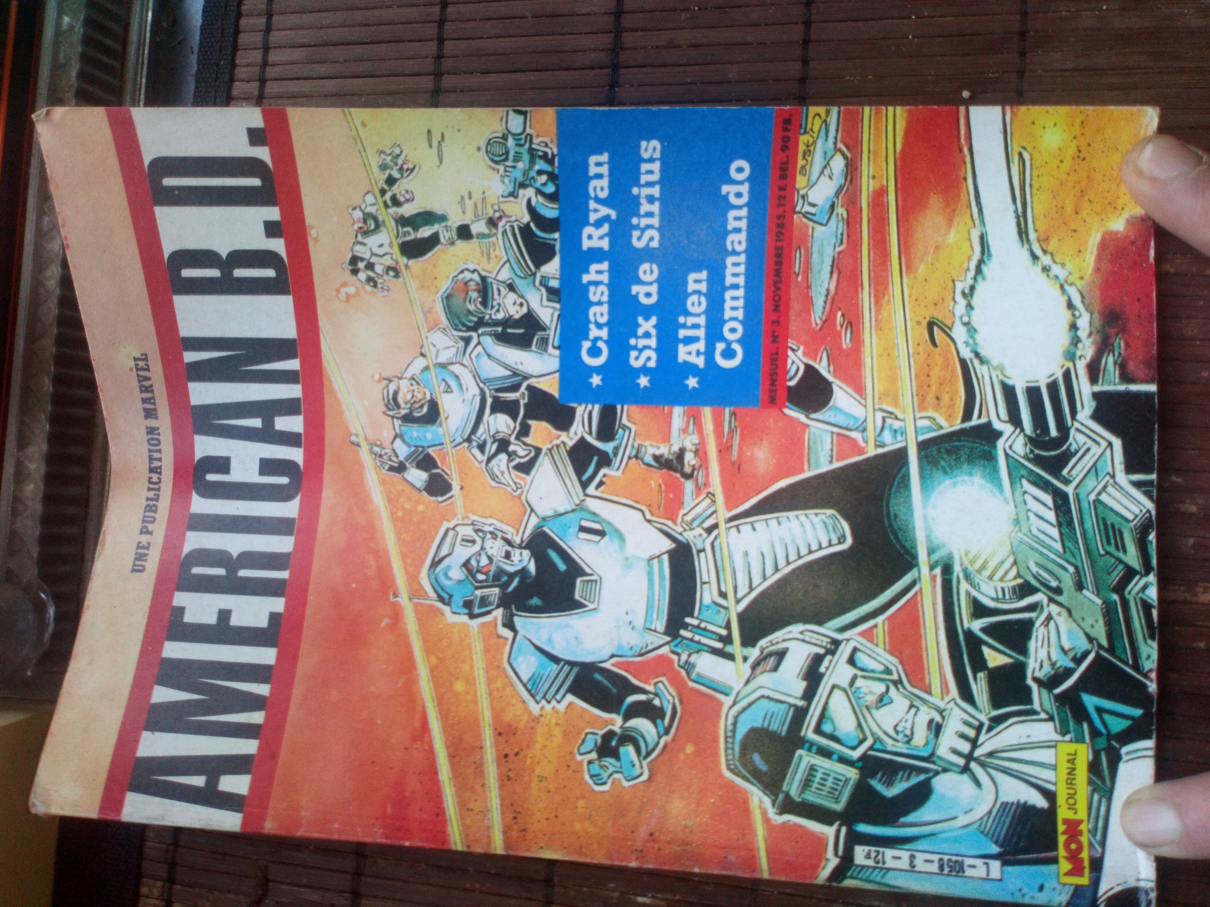 AMERICAN BD MARVEL FRANCE 0 Battrans (70)