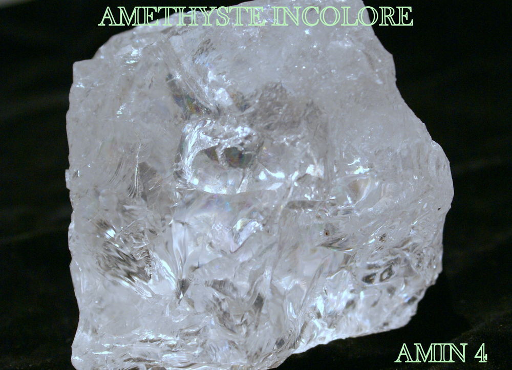 Am�thyste INCOLORE - min�raux de collection 18 Saint-M�dard (16)