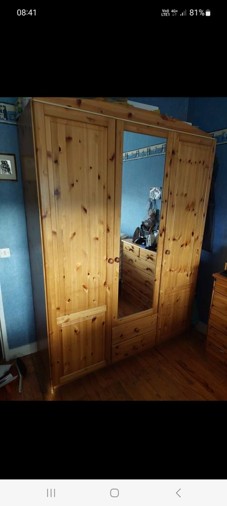 Amoire en pin 130 Saint-Priest-en-Jarez (42)