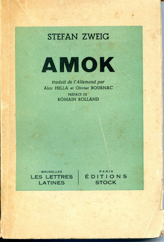 AMOK - Stefan Zweig, 5 Rennes (35)