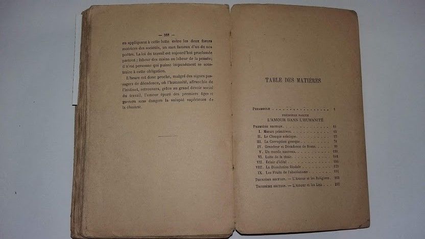 L'amour dans l'humanit� et l'amour dans l'homme 1 Saumur (49)