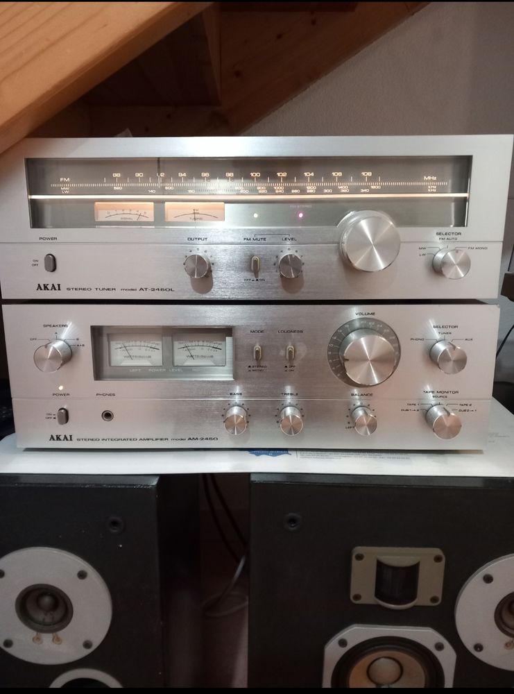 Ampli akai am 2450 vintage 1985 190 Saint-Nizier-sous-Charlieu (42)