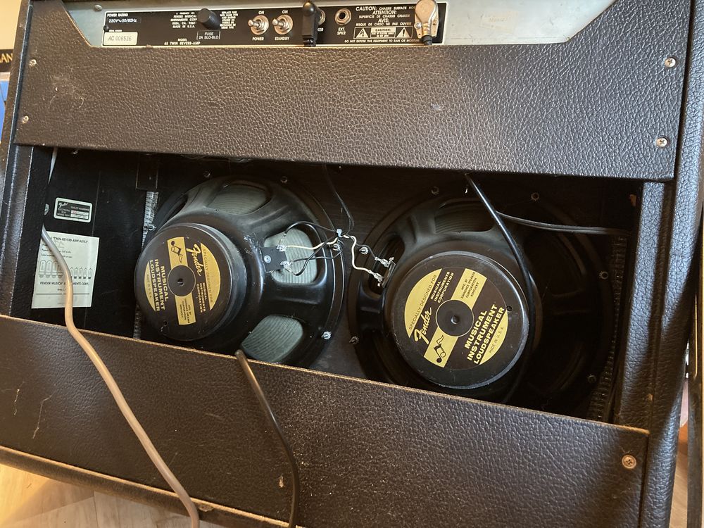 ampli Feder Twin Reverb 65 de 1991 - 1200 �. 1200 Saint-Michel-Chef-Chef (44)