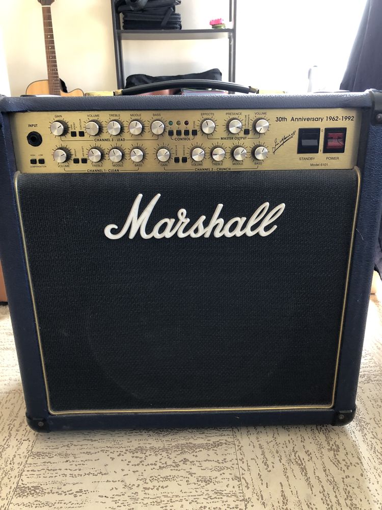Ampli guitare � lampes Marshall 30�me anniv combo 100W 2000 Les Bordes (45)