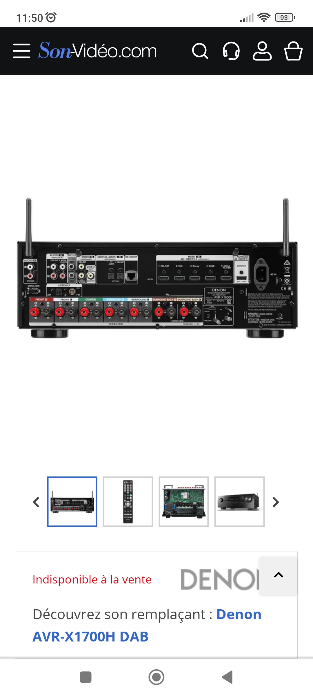 Ampli home cin�ma 150 Saint-Vrain (91)