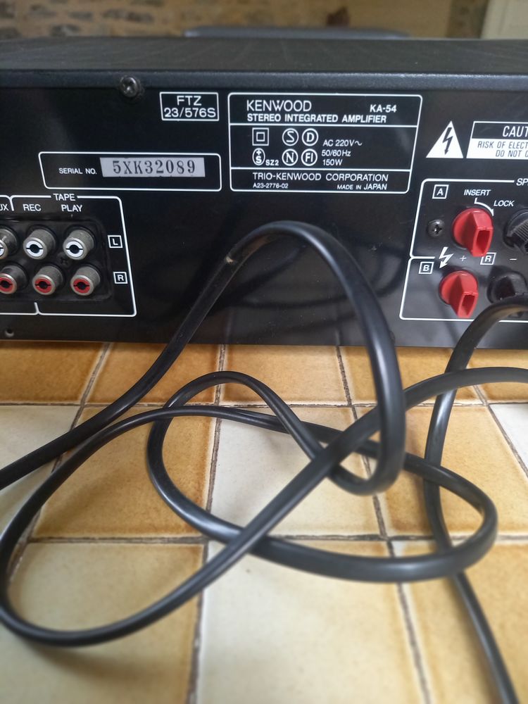 AMPLI KENWOOD 2X50W KA 54 35 Saint-Malo (35)