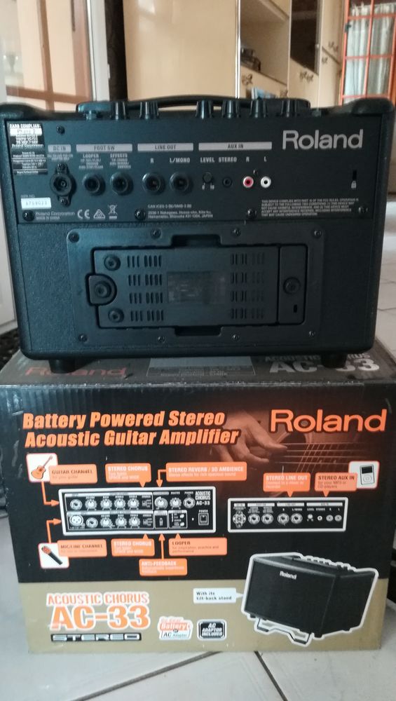 Ampli Roland Acoutic Chorus.AC33. 240 Houlbec-Cocherel (27)