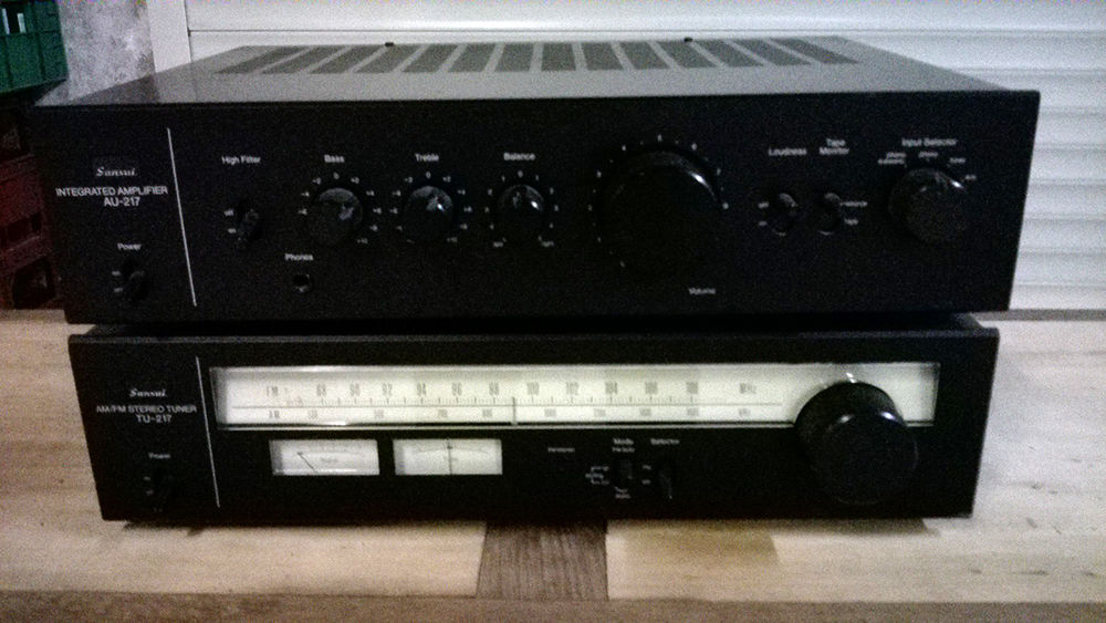 Ampli Sansui TU-217 - 8? 2 X 30W +Tuner Sansui AU-217 ? AM/F 250 Blaye (33)