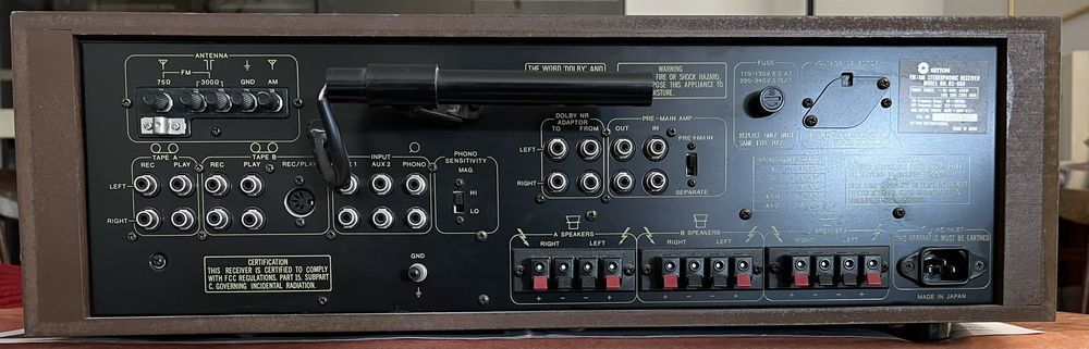 AMPLI SETTON STEREOPHONIC RECEIVER RS 660 1500 Clamart (92)