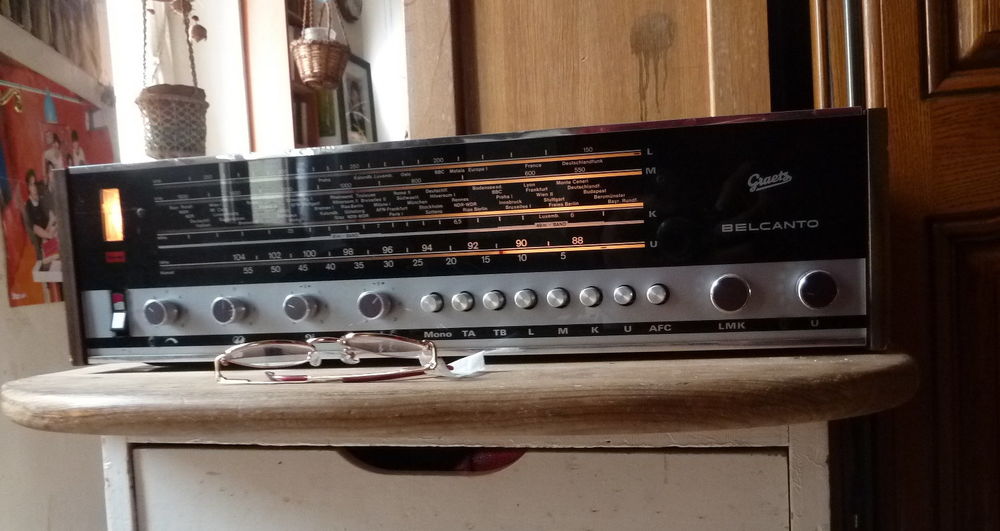 Ampli tuner Graetz Belcanto de 1971 TBE 0 Marseille 1 (13)