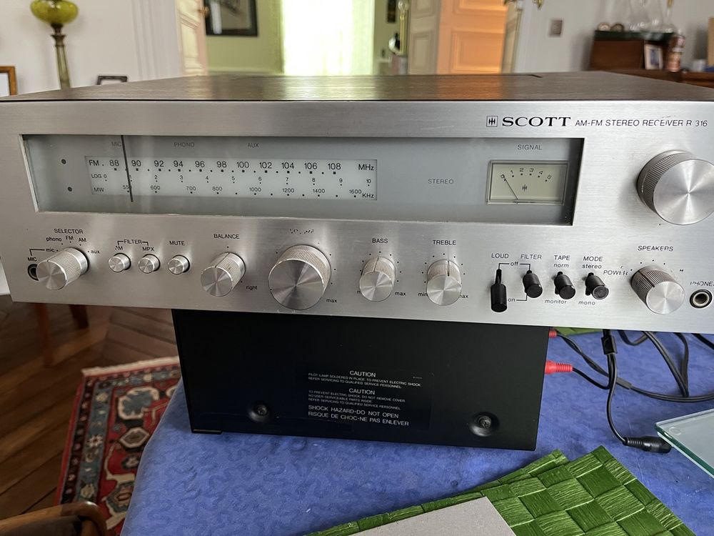 amplificateur radio SCOTT R 316 0 Versailles (78)
