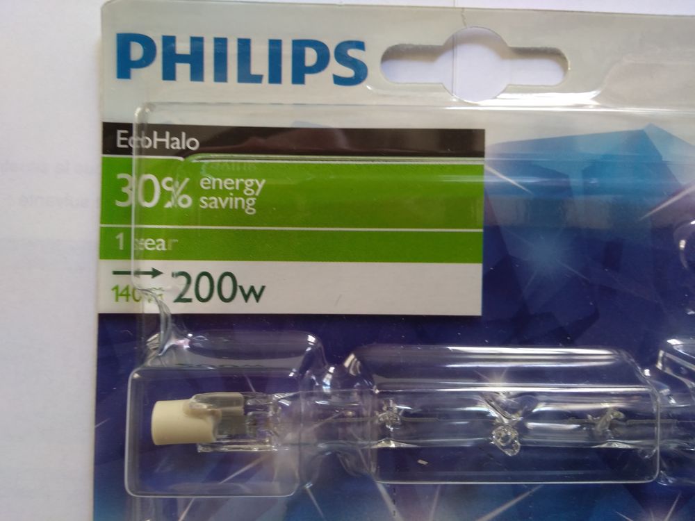 Ampoule Eco Halog�ne, crayon, Philips, neuve, 7 Paris 11 (75)