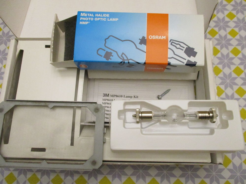 ampoule  3M MP8610  KIT et filtre pour vid�o projecteur 0 M�rignies (59)