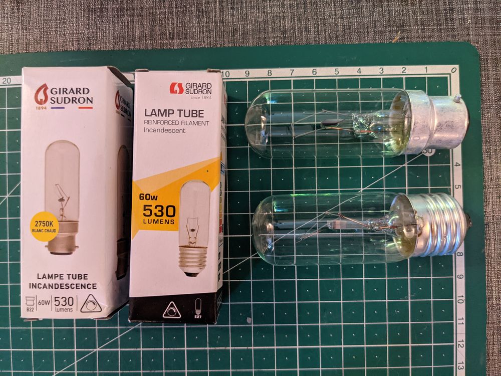 1 une ampoule TUBE au choix E27 ou B22. Lampe � incandescenc 5 Marseille 13 (13)