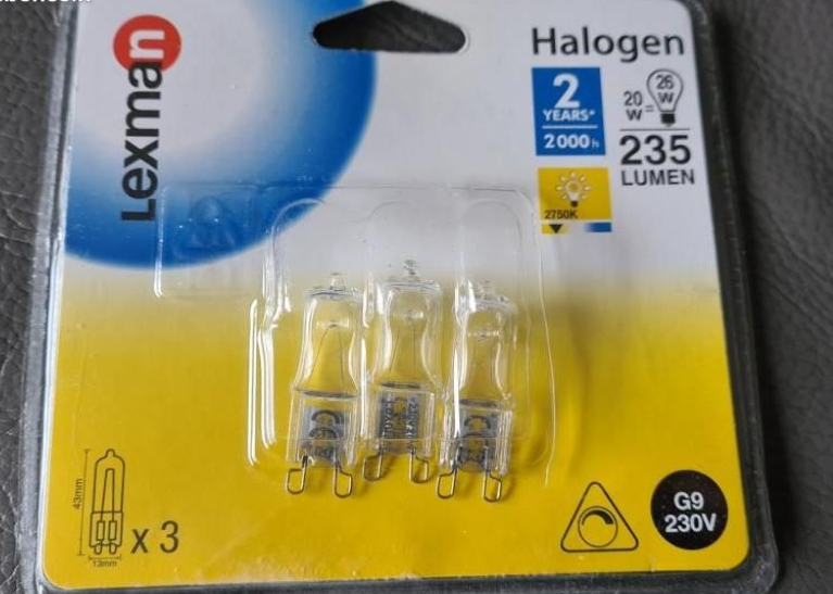 3 AMPOULES HALO 20W 8 Talmont-Saint-Hilaire (85)