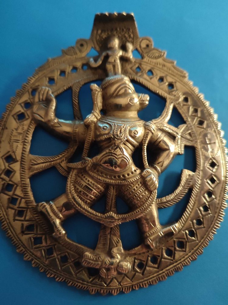 Amulette Hanuman en bronze 59 Viry-Noureuil (02)