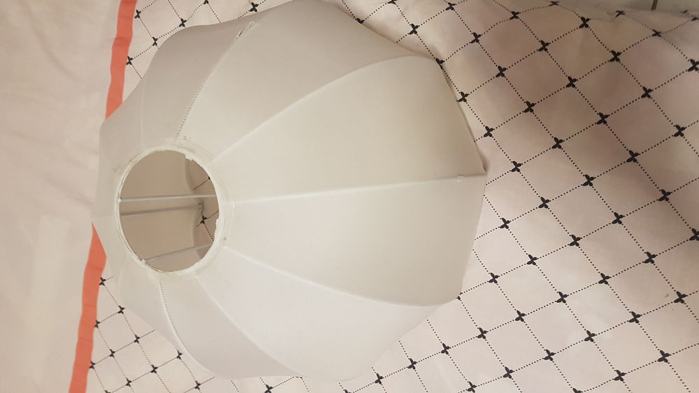 Ancien abat jour �cru 4 Auneau (28)