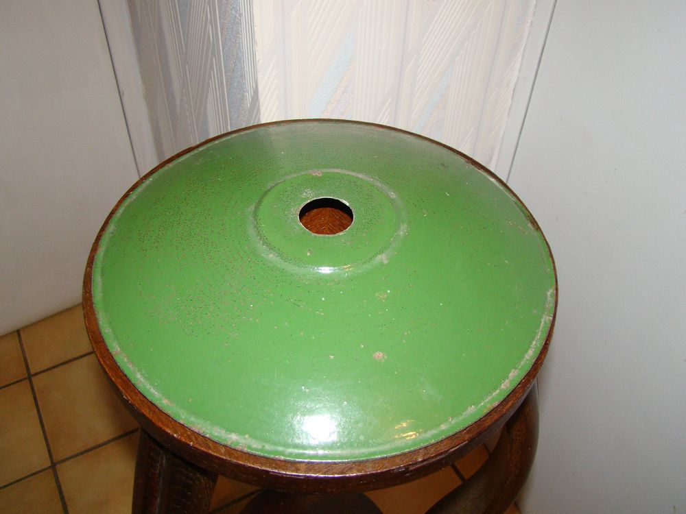 Ancien abat-jour en t�le �maill�e ann�es 1930 20 Gargenville (78)