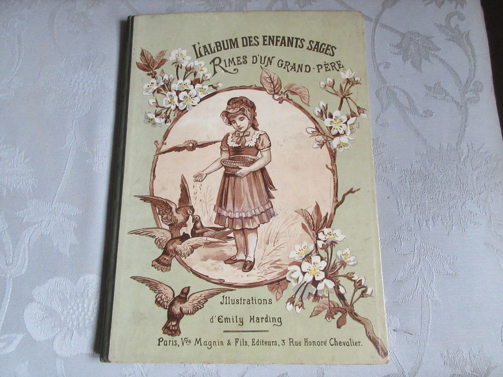 Ancien :L'album des enfants sages . Rimes d'un grand-p�re 85 Le Cr�s (34)