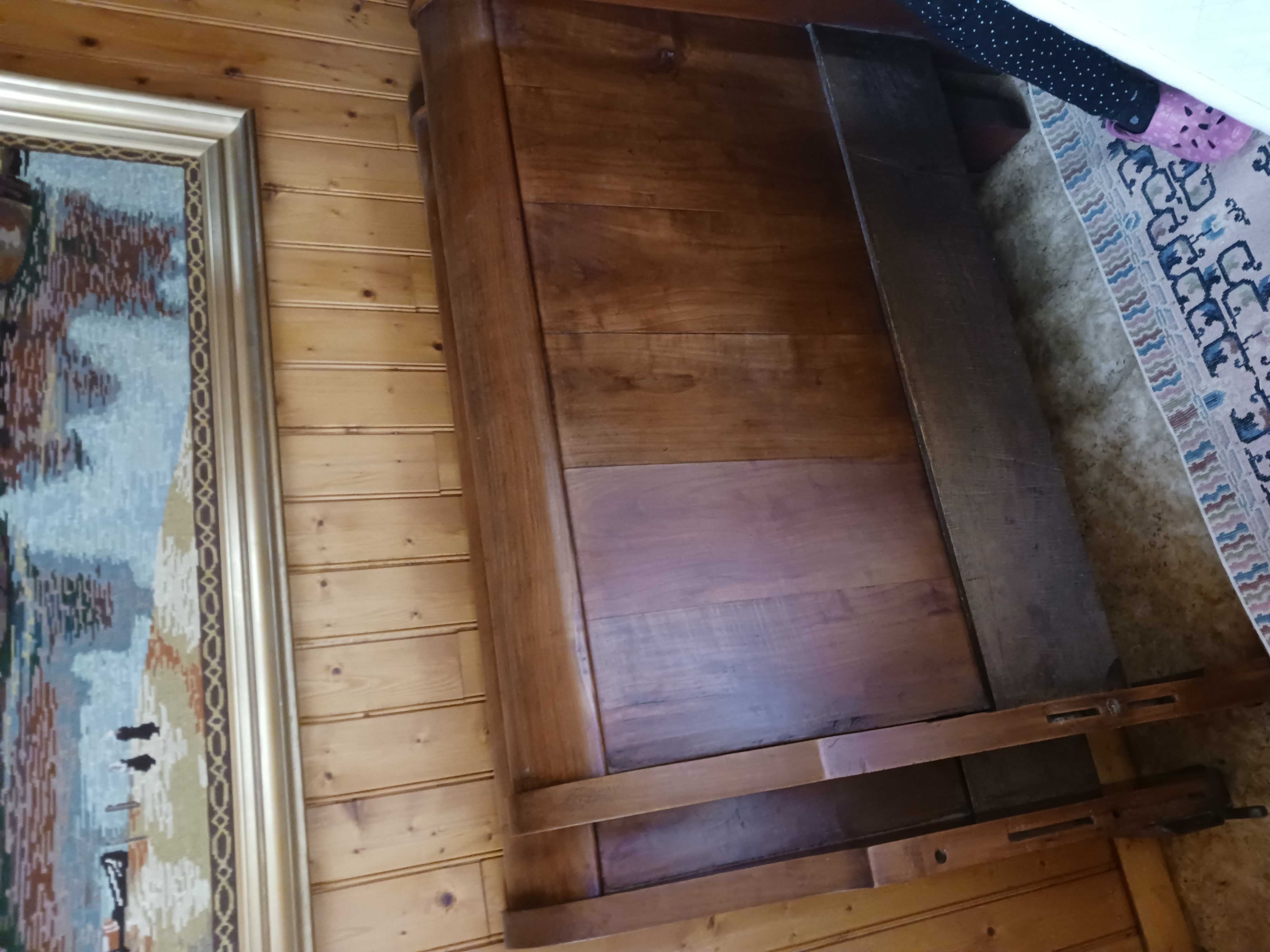 Lit ancien bateau et sa literie matelas 110 de large et 190 600 Brive-la-Gaillarde (19)