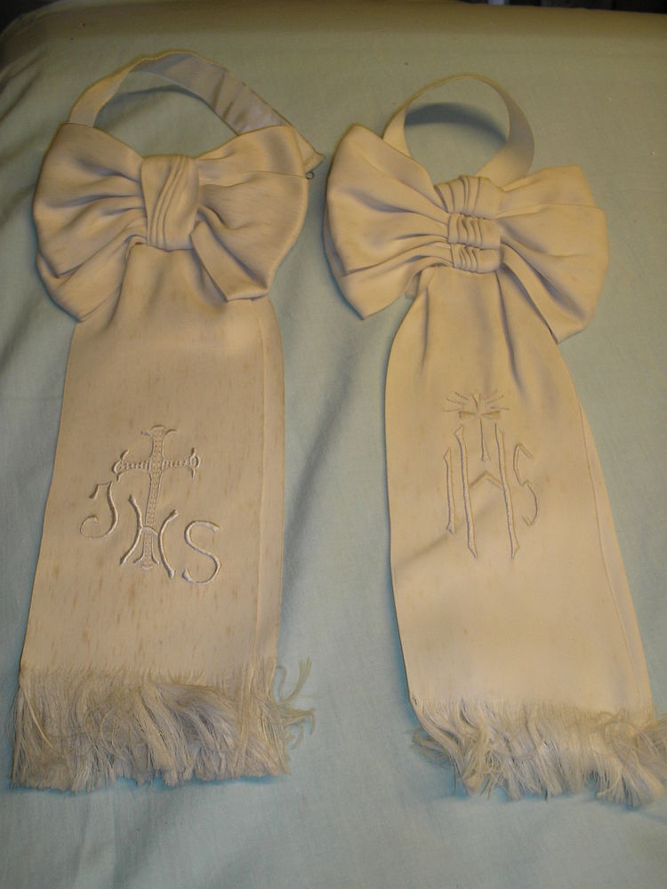 ANCIEN BRASSARE DE COMMUNIANT 10 Le Tremblay-sur-Mauldre (78)